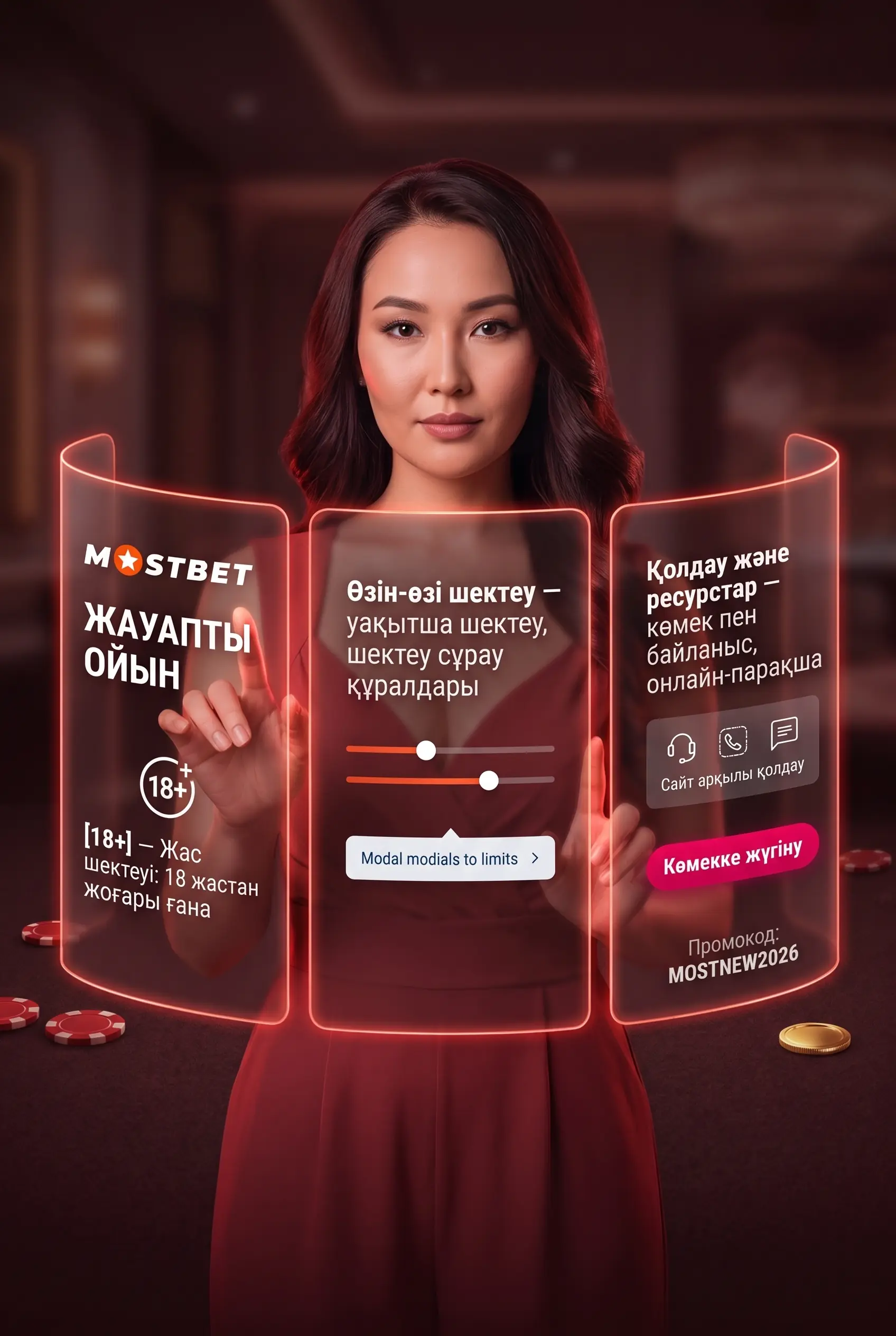 Ответственная игра на платформе Mostbet